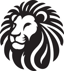 Lion head vector image