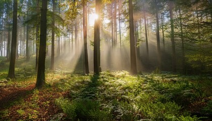 Obraz premium Capture stunning photographs of sunlit landscapes. 