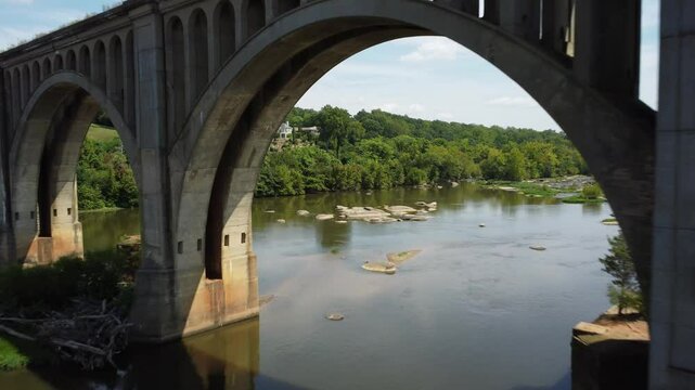 Atlantic Coastline Bridge drone footage