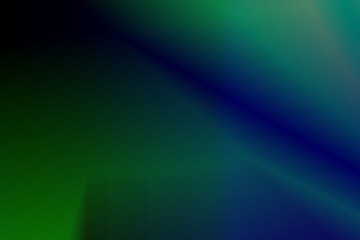 Abstract dark green background. 3D illustration, modern background illustration, fractal surface, light effect texture.