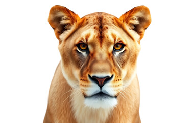 Obraz premium a close up of a lion