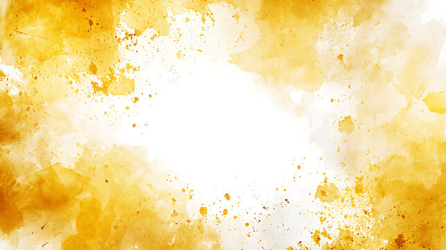 ellow explosion burst with particles and light effects