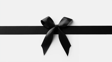 Minimal Black Friday banner on a white background with a solid black bar and bold text