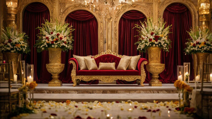 Fototapeta premium Wedding stage