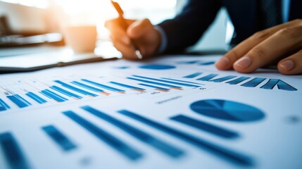 Business Advisors Discussing Investment Options in Office