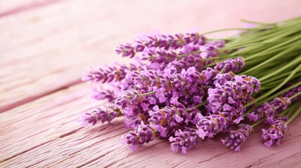 Macro shot of lavender flowers in soft focus with gentle, pastel tones, Lavender flowers with soft pastel tones, Soothing and fragrant