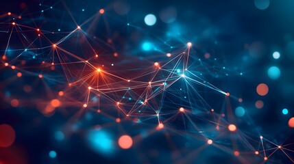 Conceptual digital art of a fearless AI algorithm, with bold, intersecting lines and geometric patterns representing complex decision-making, 4k resolution