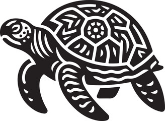 Turtle isolated vector image