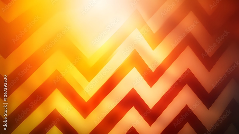 Poster Abstract background with bold, energetic colors and zig-zag patterns, radiating a fun and humorous tone, 4k resolution