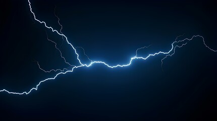electric thunder lightning bolts against dark background dynamic natural energy concept meteorology atmospheric climate force and electrical discharge flash phenomena of astronomy nature sky at night.