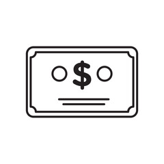 Bonds icon simple black line style.