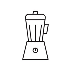 Blender flat simple vector symbols illustration.