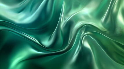 Fototapeta premium green silk background