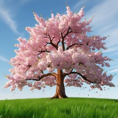 Cherry blossom flower