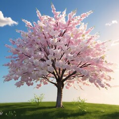 Cherry blossom flower