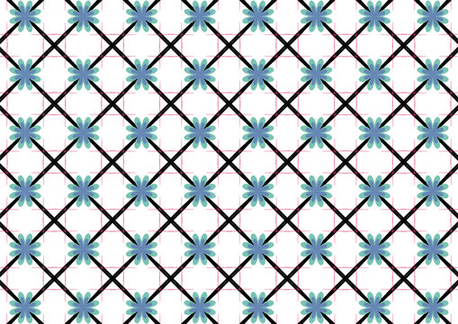 Seamless Floral Fabric Pattern
