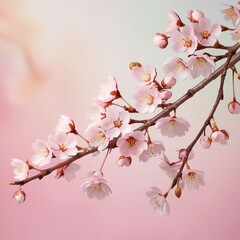 Cherry blossom flower