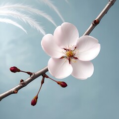 Cherry blossom flower
