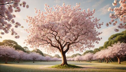 Cherry blossom flower