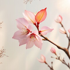 Cherry blossom flower