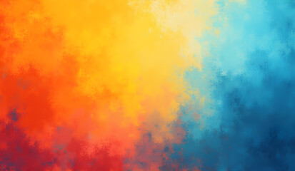 Fototapeta premium The Abstract blurred red blue gradient background colours .