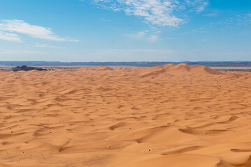 Desierto del Sahara, merzouga en marruecos
