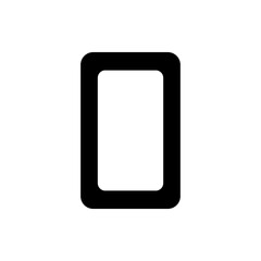 Number zero, numeral simple icon vector. Flat design. White background