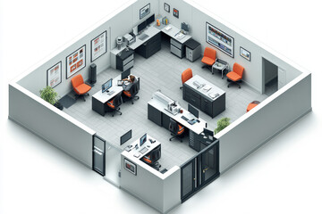 An infographic highlighting common office hazards and preventative measures, including proper workstation setup and creating a safe workplace environment