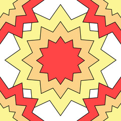 Sunburst Kaleidoscope