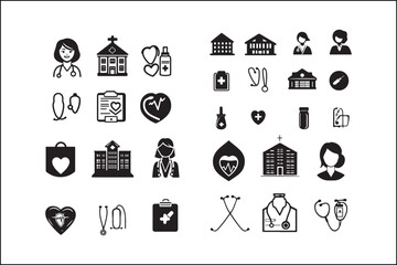 Doctor Silhouette Vector | Medical Clipart | Healthcare Worker SVG PNG

Medical Professional Silhouette | Doctor & Nurse Vector | Hospital Staff Graphic

Doctor SVG Cut File | Silhouette PNG for Cricu