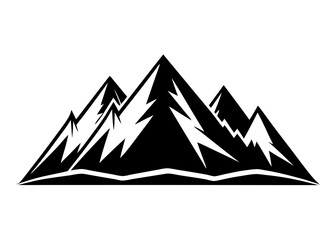 mountain landscape vector