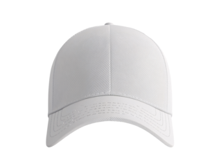 a white baseball cap