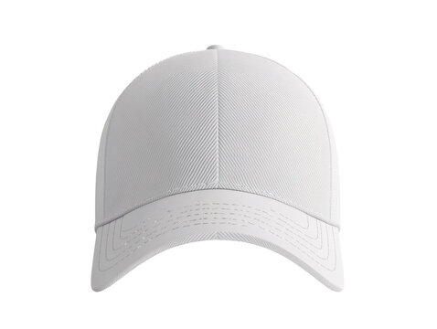 a white baseball cap