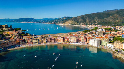Sestri Levante, a picturesque summer resort on the Italian Riviera, is famous for its stunning beaches and charming &ldquo;Bay of Silence.&rdquo; This coastal gem, nestled between hills and turquoise waters