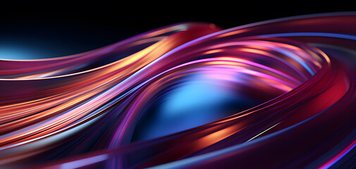 Abstract Art in Motion Stunning Color Flow Generate by AI