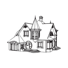 Architecture drawing vector design 