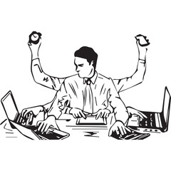 Business Drawing vector design 