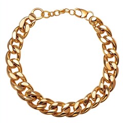 Obraz premium Golden necklace jewelry accessory.