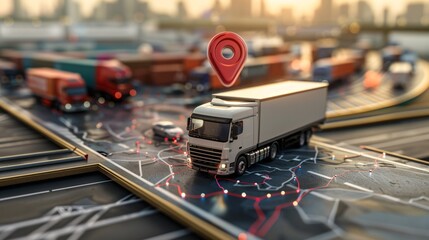 Product distribution planning session with maps and logistics data