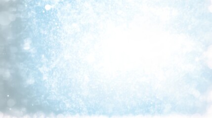 A light blue background with a soft, white glow in the center. The background is made up of small, white dots that are slightly blurred. The overall effect is very calming and peaceful