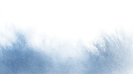 A watercolor image of a blue-to-white gradient. The blue is at the bottom of the image and fades upward to a white background
