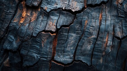 Charred Wood Texture