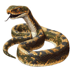 Snake, Serpent, Cobra, Illustration