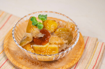 天然きのこのみぞれ和え