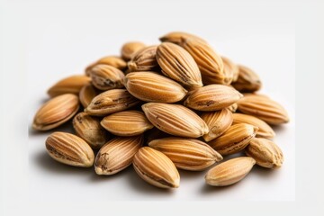 Obraz premium Stylized 3D Illustration of Whole Flax Seeds