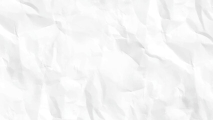 Obraz premium white background crumpled paper texture, seamless wallpaper