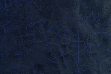 Beautiful blue background with leather texture