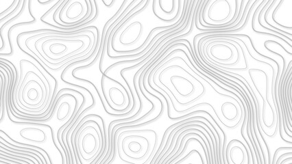 Vector seamless background, subtle pattern. topographic map background concept