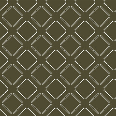 Abstract geometric black and white seamless pattern for web page, textures, card, poster, fabric, textile. Monochrome graphic repeating design. Modern minimalist stylish squared ornament.