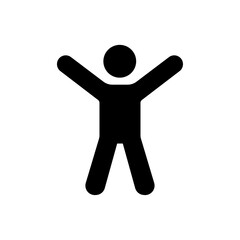 Success icon Black and white outline vector